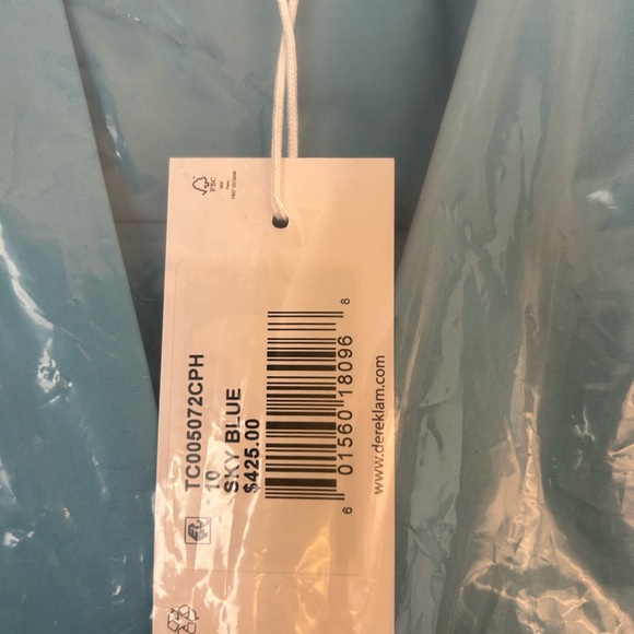 NWT Derek Lam 10 Crosby Tora Mini Dress. Sky Blue. Size 10. MSRP $425 SALE $81 - Picture 6 of 8